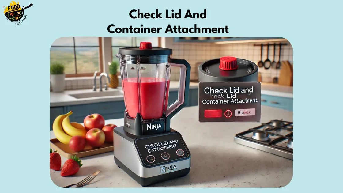 Check Lid And Container Attachment