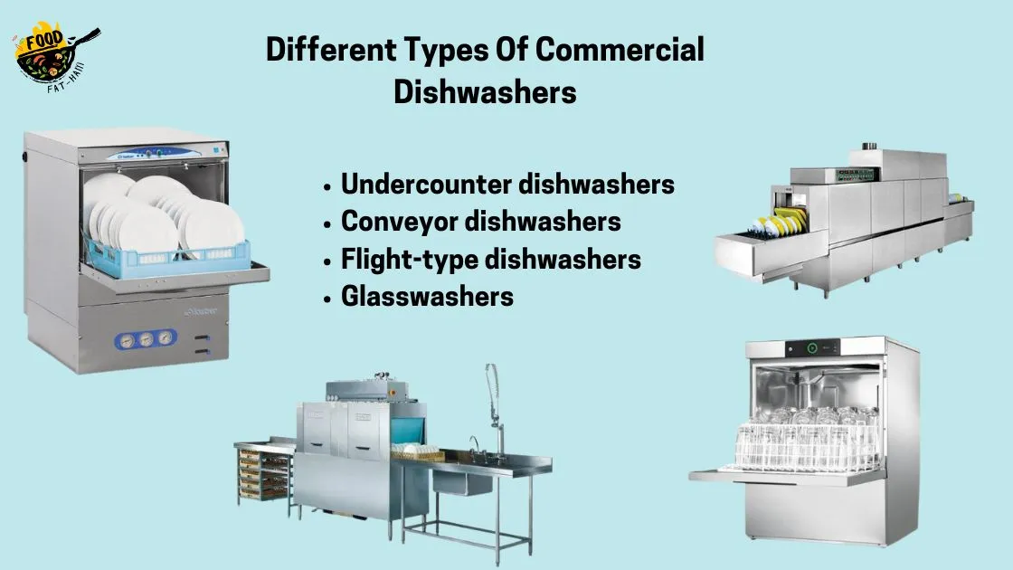 Different Types Of Commercial Dishwashers