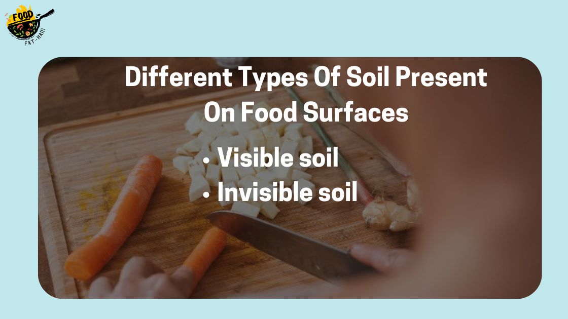 Different Types Of Soil Present On Food Surfaces