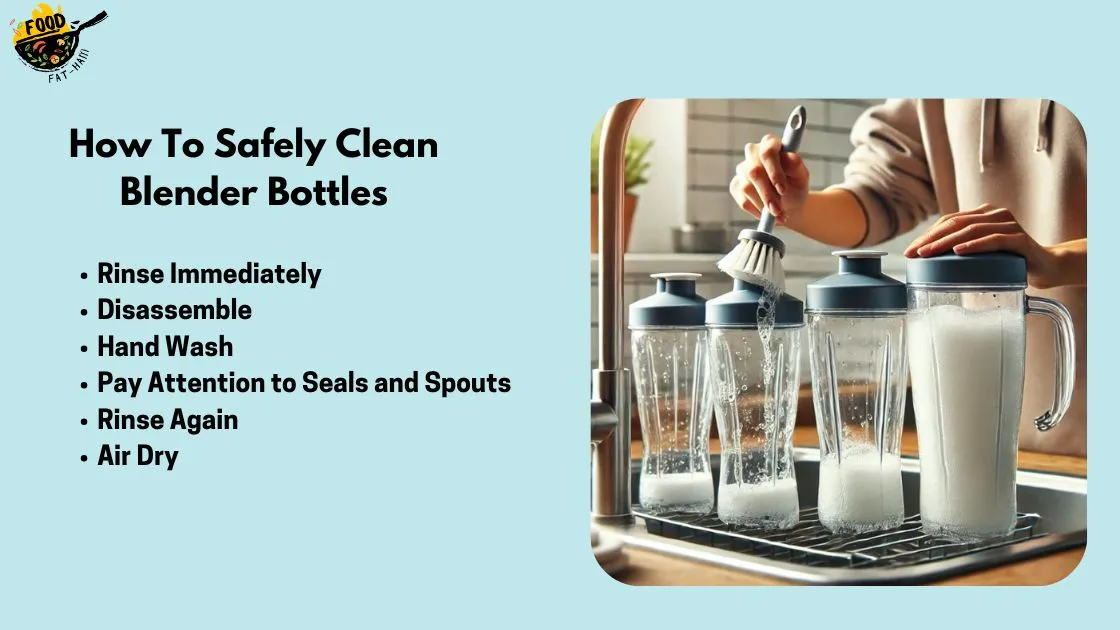 How To Safely Clean Blender Bottles