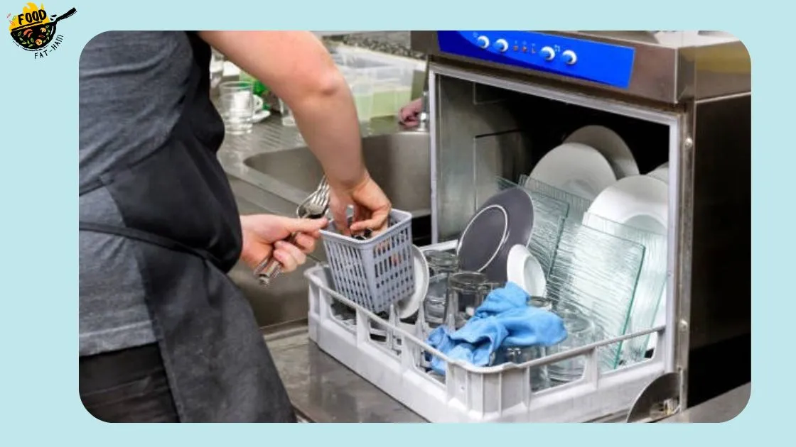 Operating The Commercial Dishwasher