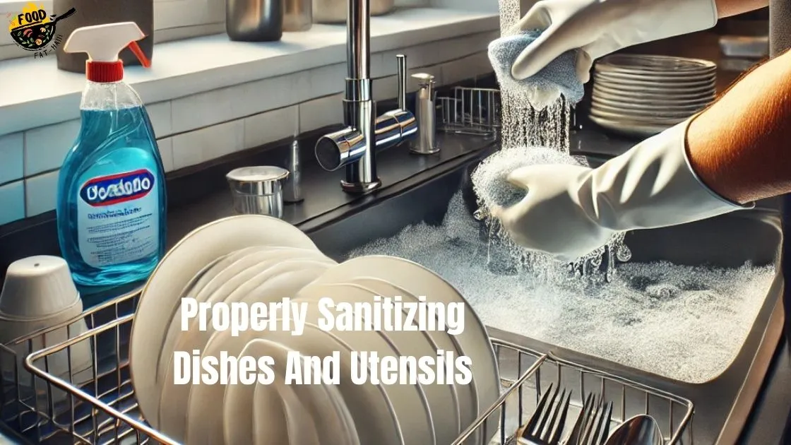 Properly Sanitizing Dishes And Utensils