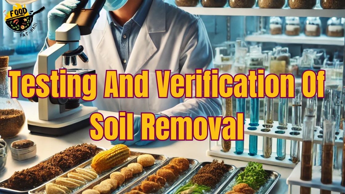 Testing And Verification Of Soil Removal