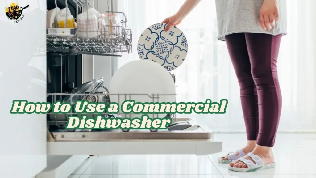 Use a Commercial Dishwasher