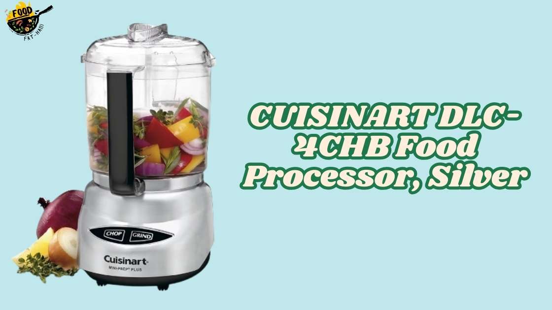 CUISINART DLC-4CHB Food Processor, Silver