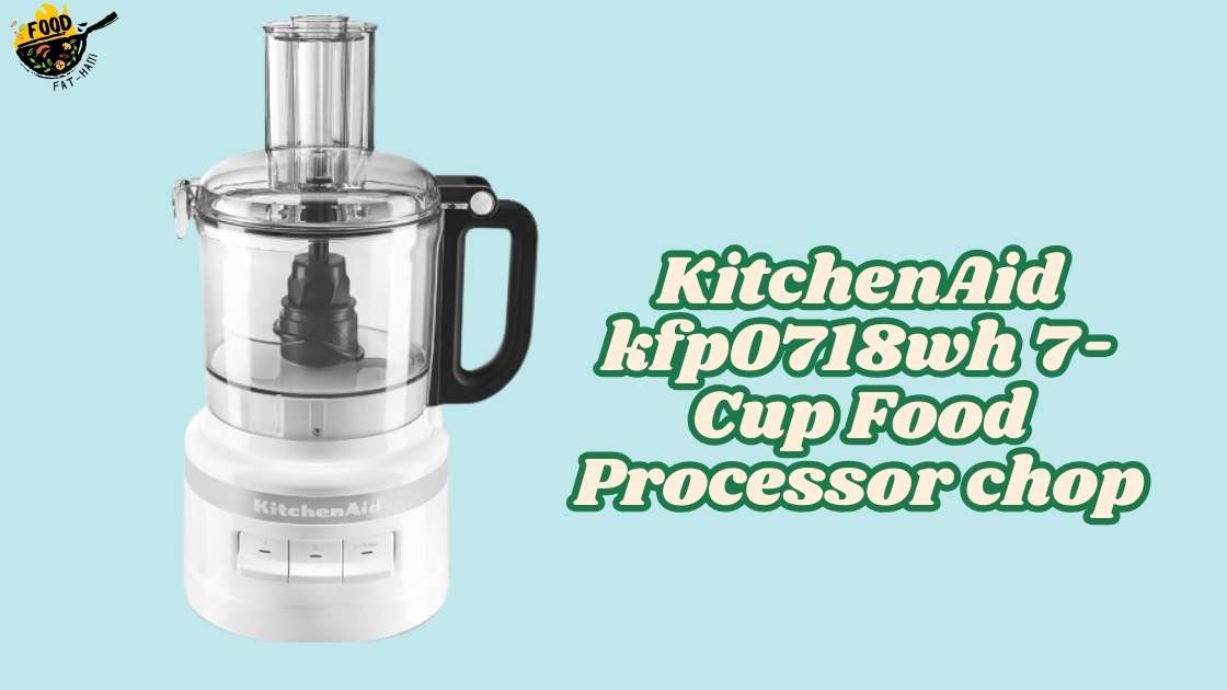 KitchenAid kfp0718wh 7-Cup Food Processor chop