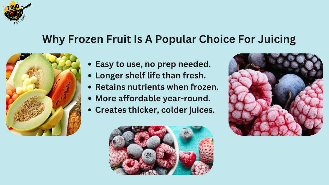 Why Frozen Fruit Is A Popular Choice For Juicing