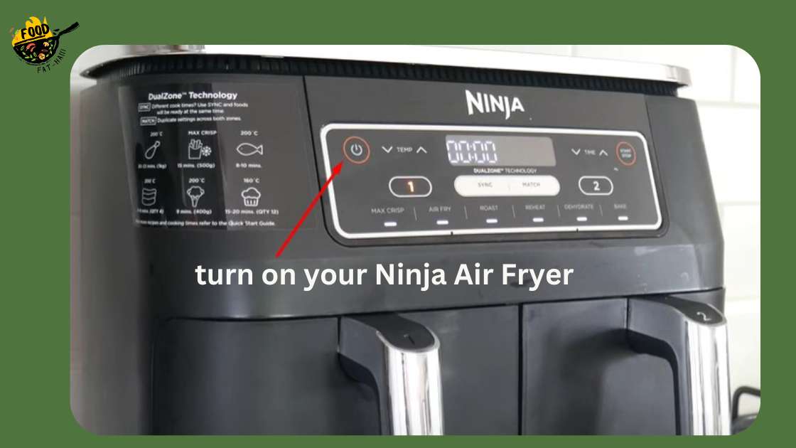 How to turn on the fryer