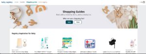 How to Find a Baby Registry on Amazon